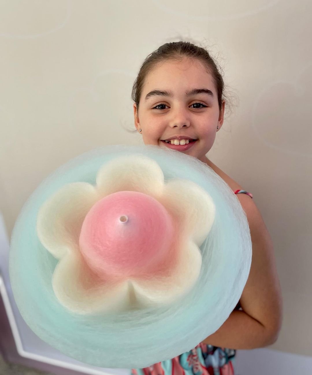 Colourful cotton candy designs