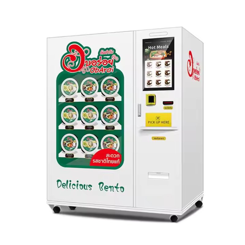 Frozen bento vending robot auto dispenser