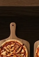 Smoky BBQ Chicken pizza from Nova Vending